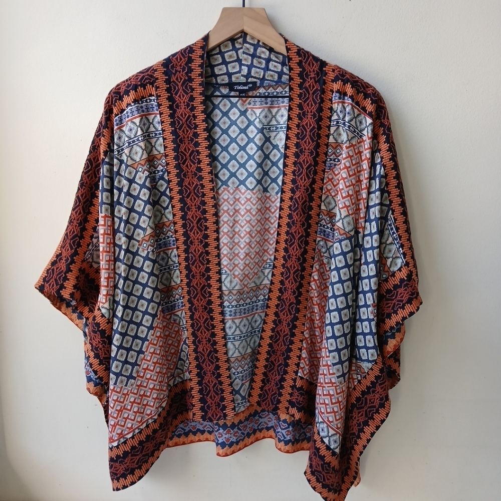 Tolani Embroidered Short Sleeve Layer Women's O/S